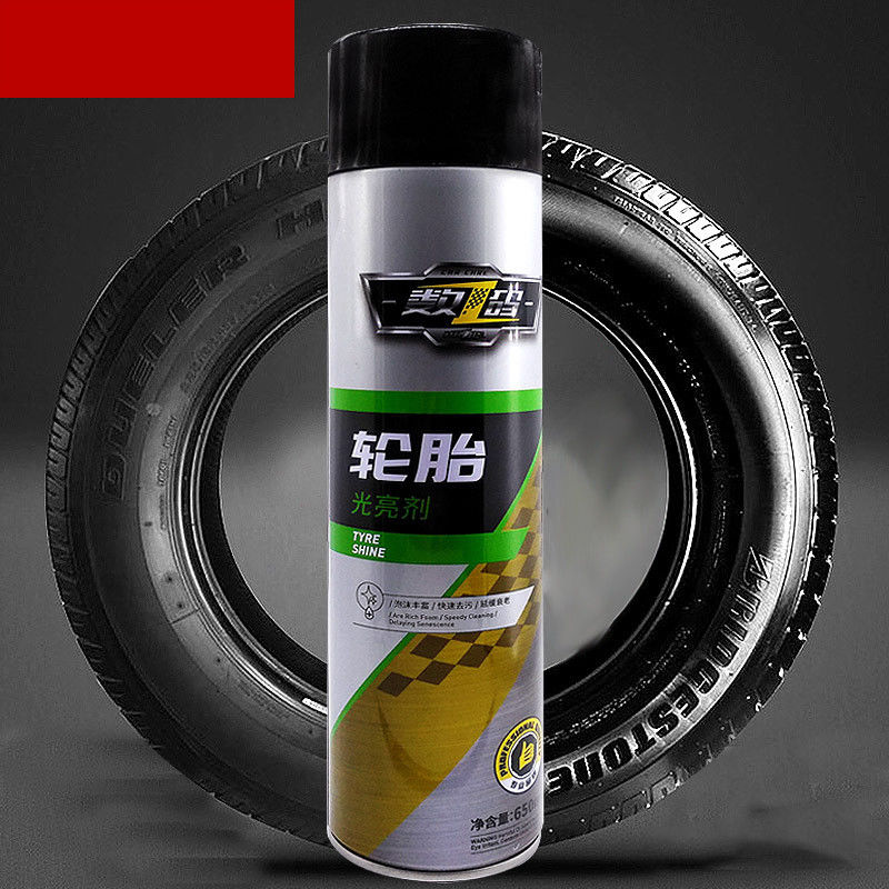 Multi Purpose Car Tyre Shine Foam Cleaner Polish Spray
