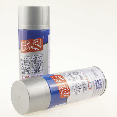 Multifunctional 25'c 0.41 Mpa 400ml Zinc Aerosol Spray Paint