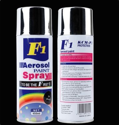 Waterproof Chrome Effect F1 Acrylic Based Spray Paint