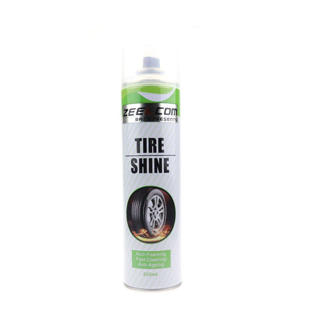 MSDS Acrylic Tire Shine Car Care Foam Spray