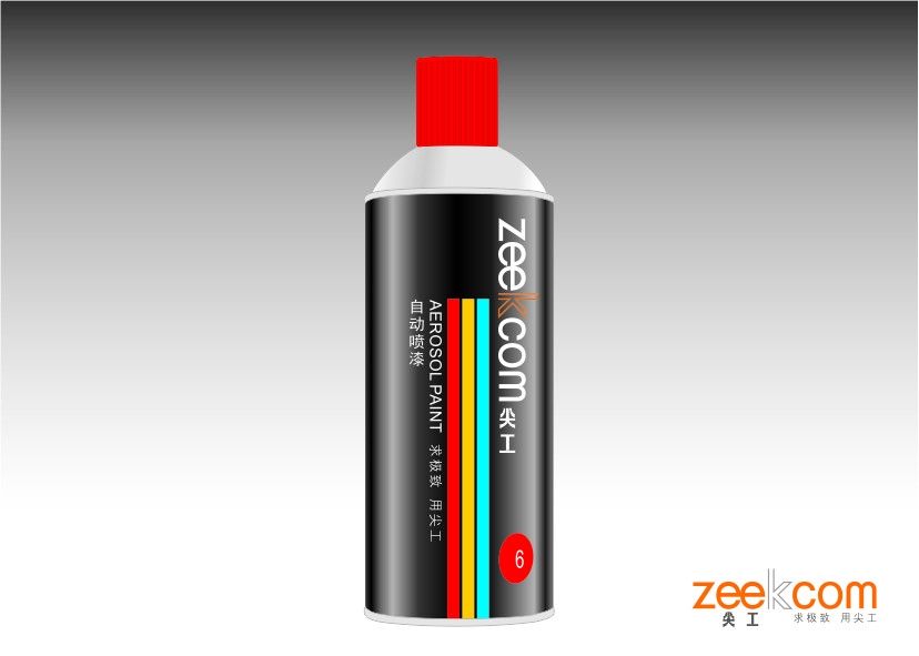 Zeekcom 450ml Auto Aerosol Spray Paint With Safty Cap