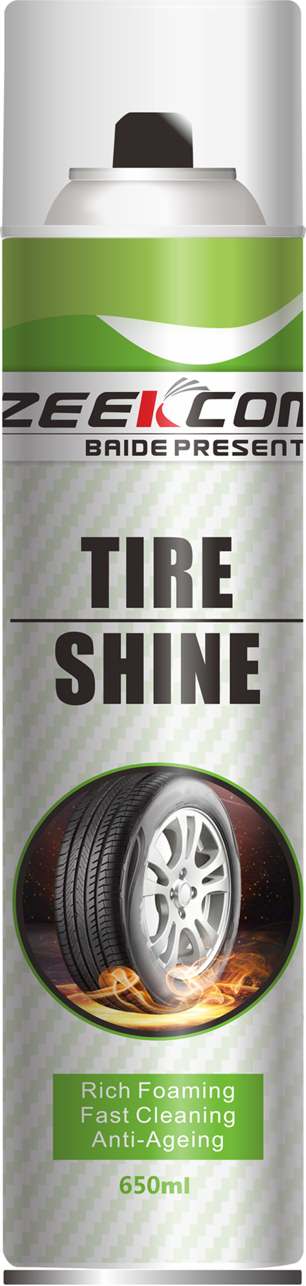 MSDS Acrylic Tire Shine Car Care Foam Spray