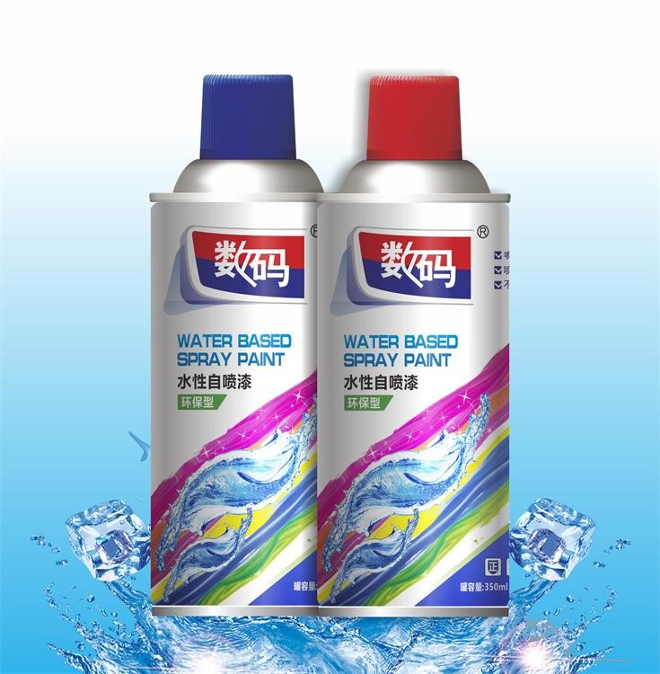 Water Based 350ml ISO Acrylic Aerosol Spray Paint