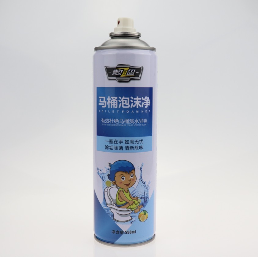 Quick 600ml Home Toilet Cleaning Foam Spray