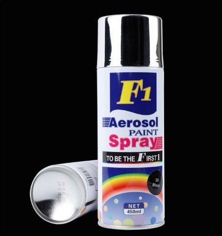 F1 Chrome Color Spray Paint